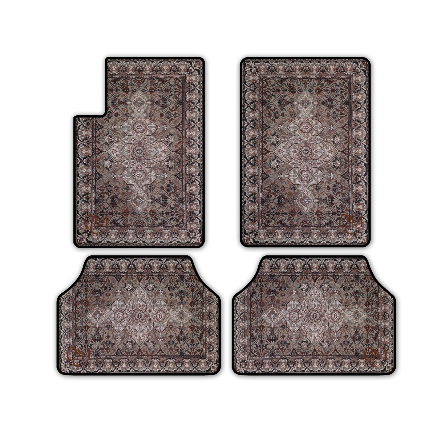 Car Carpet Set Red - 4 Pieces