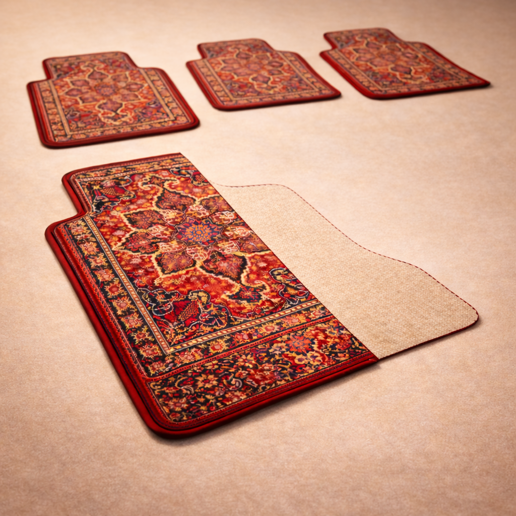 Massgeschnittene Autofußmatte