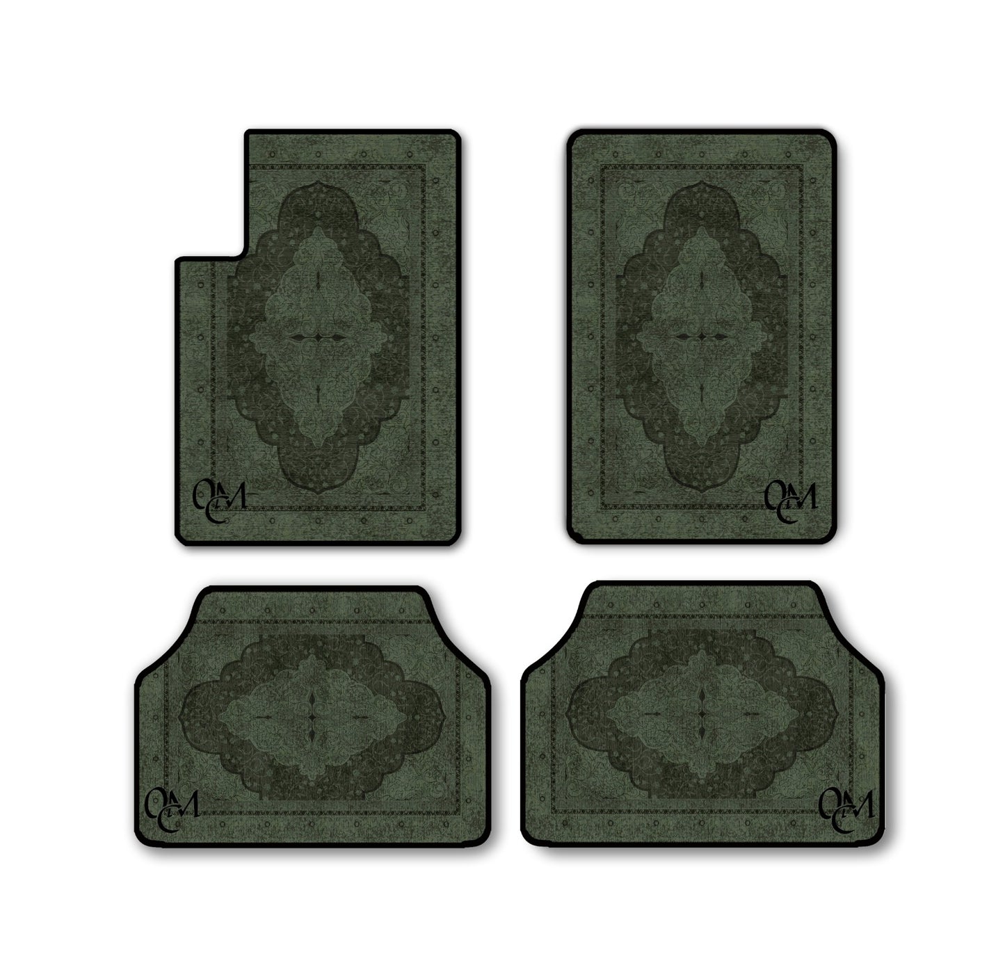 Car Carpet Set Red - 4 Pieces