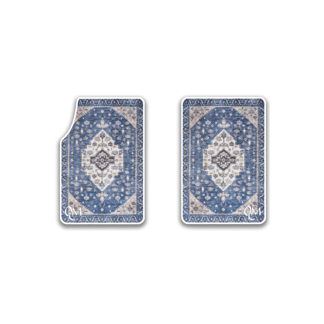Autoteppich Set Blau - 2 Teilig