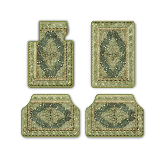 Car Carpet Set Red - 4 Pieces