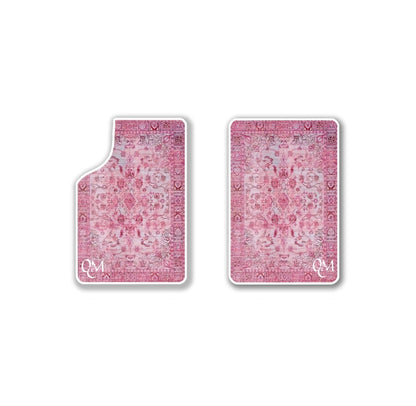 Car carpet set Pink - 2 pieces 