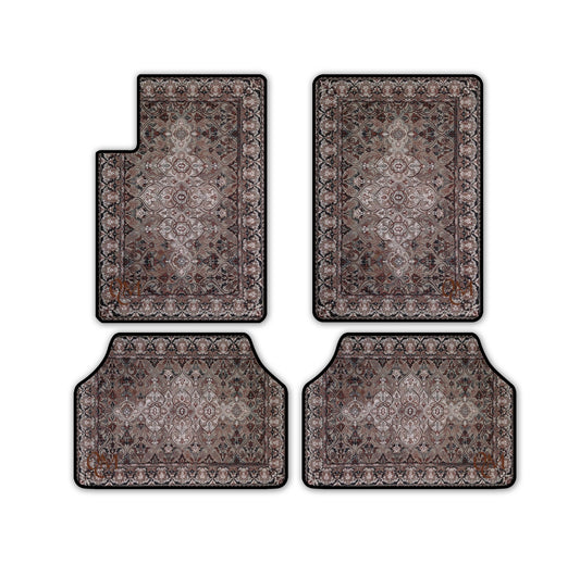 Car Carpet Set Red - 4 Pieces