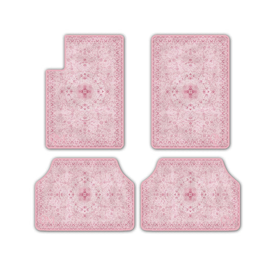 Car Carpet Set Red - 4 Pieces