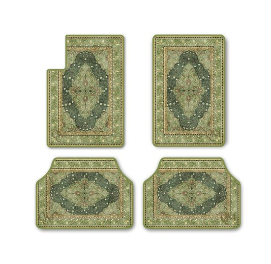 Car Carpet Set Red - 4 Pieces