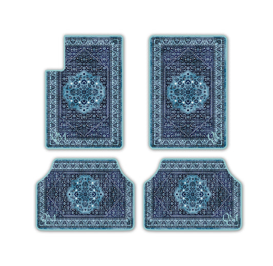 Car Carpet Set Red - 4 Pieces